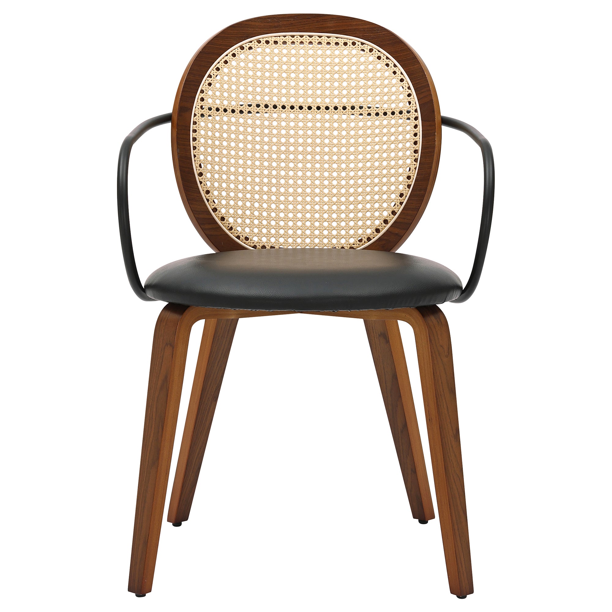 ORIAS-DINING CHAIR-WALNUT 2 Pcs