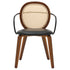 ORIAS-DINING CHAIR-WALNUT 2 Pcs
