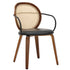 ORIAS-DINING CHAIR-WALNUT 2 Pcs