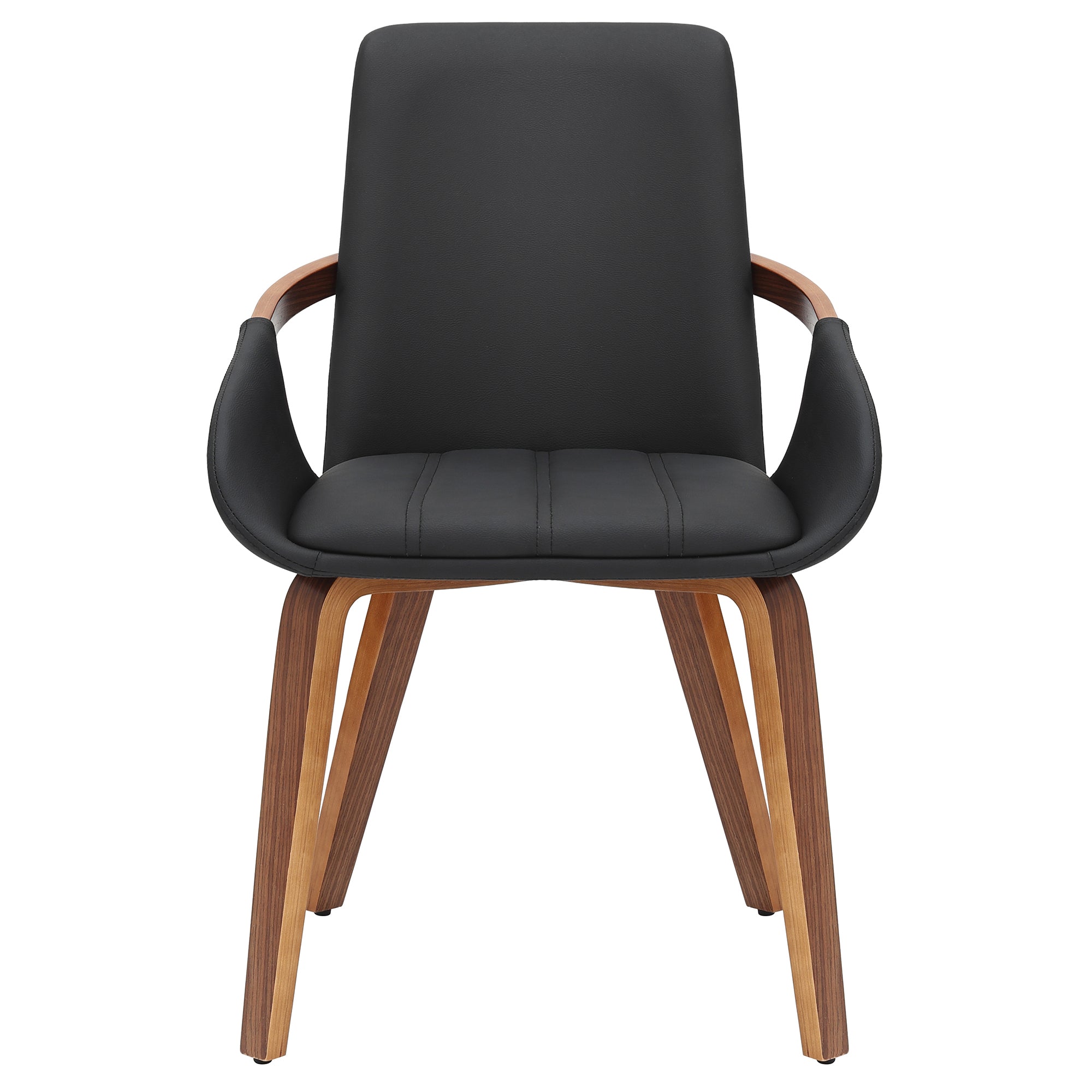 CASPIAN-DINING CHAIR-BLACK 2 Pcs