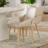 CASPIAN-DINING CHAIR-SAND 2 Pcs