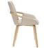 CASPIAN-DINING CHAIR-SAND 2 Pcs