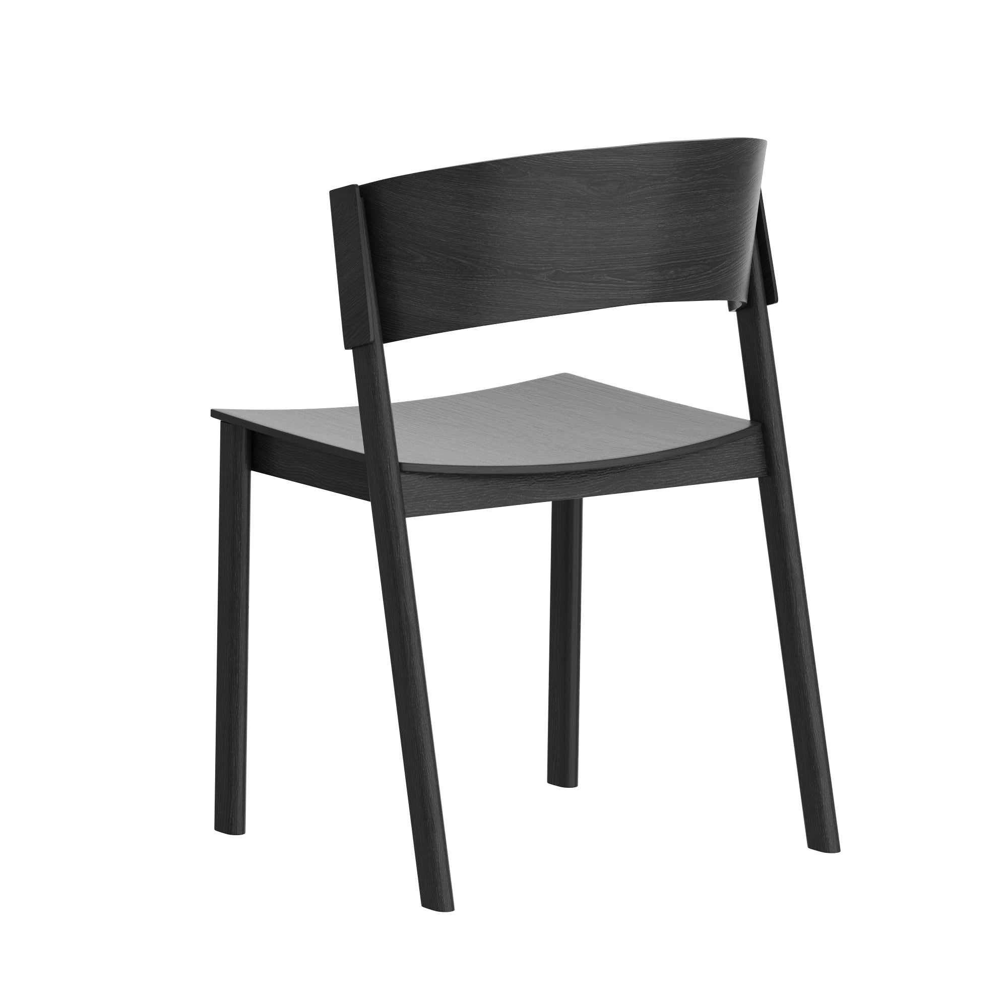 ELIAS-DINING CHAIR-BLACK 2 Pcs