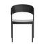ELIAS-DINING CHAIR-BLACK 2 Pcs