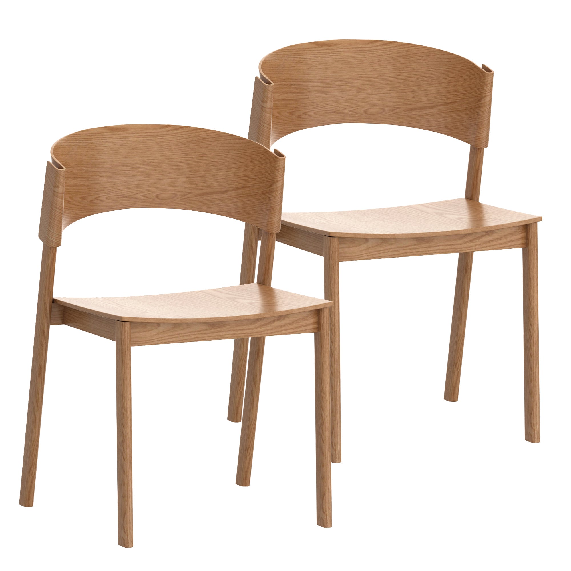 ELIAS-DINING CHAIR-NATURAL 2 Pcs