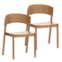 ELIAS-DINING CHAIR-NATURAL 2 Pcs