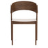 ELIAS-DINING CHAIR-WALNUT 2 Pcs
