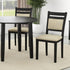 CONRAD-DINING CHAIR-BLACK 2 Pcs