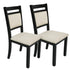 CONRAD-DINING CHAIR-BLACK 2 Pcs