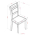 CONRAD-DINING CHAIR-BLACK 2 Pcs