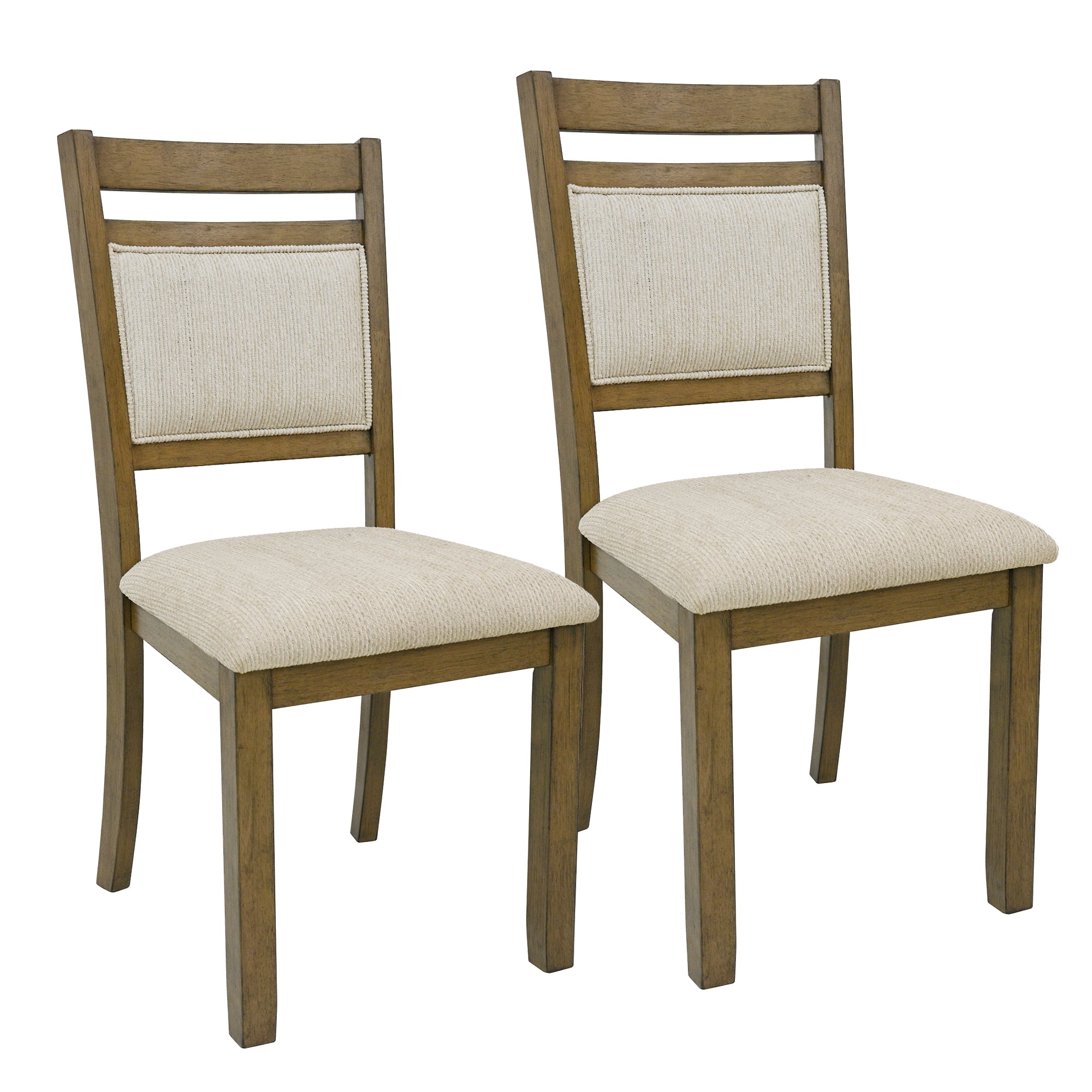CONRAD-DINING CHAIR-WALNUT 2 Pcs