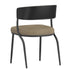 KAZAN-DINING CHAIR-DARK BEIGE 2 Pcs