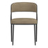 KAZAN-DINING CHAIR-DARK BEIGE 2 Pcs