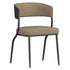 KAZAN-DINING CHAIR-DARK BEIGE 2 Pcs
