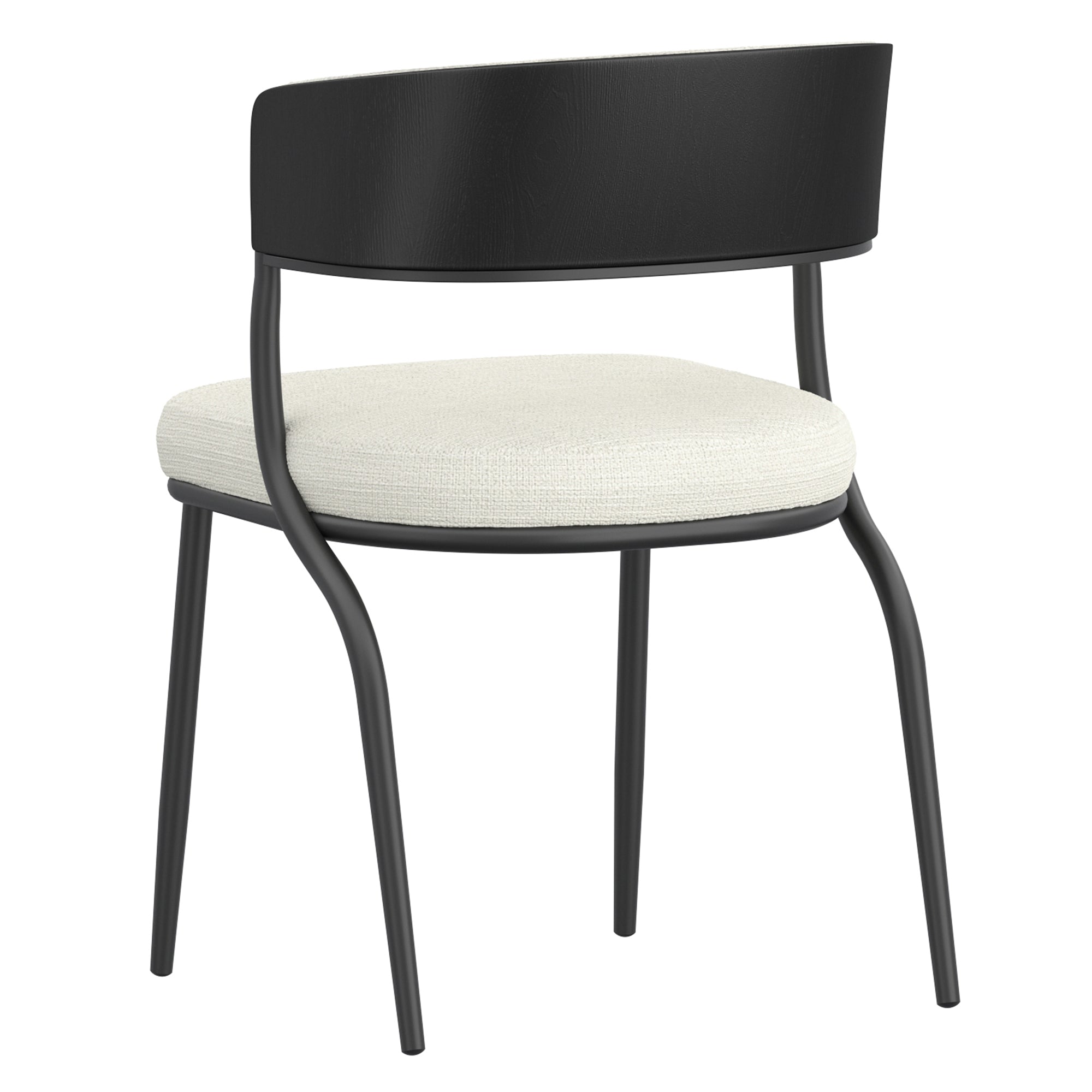 KAZAN-DINING CHAIR-IVORY 2 Pcs