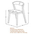 NICCO-DINING CHAIR-MOCHA 2 Pcs