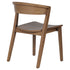NICCO-DINING CHAIR-WALNUT 2 Pcs