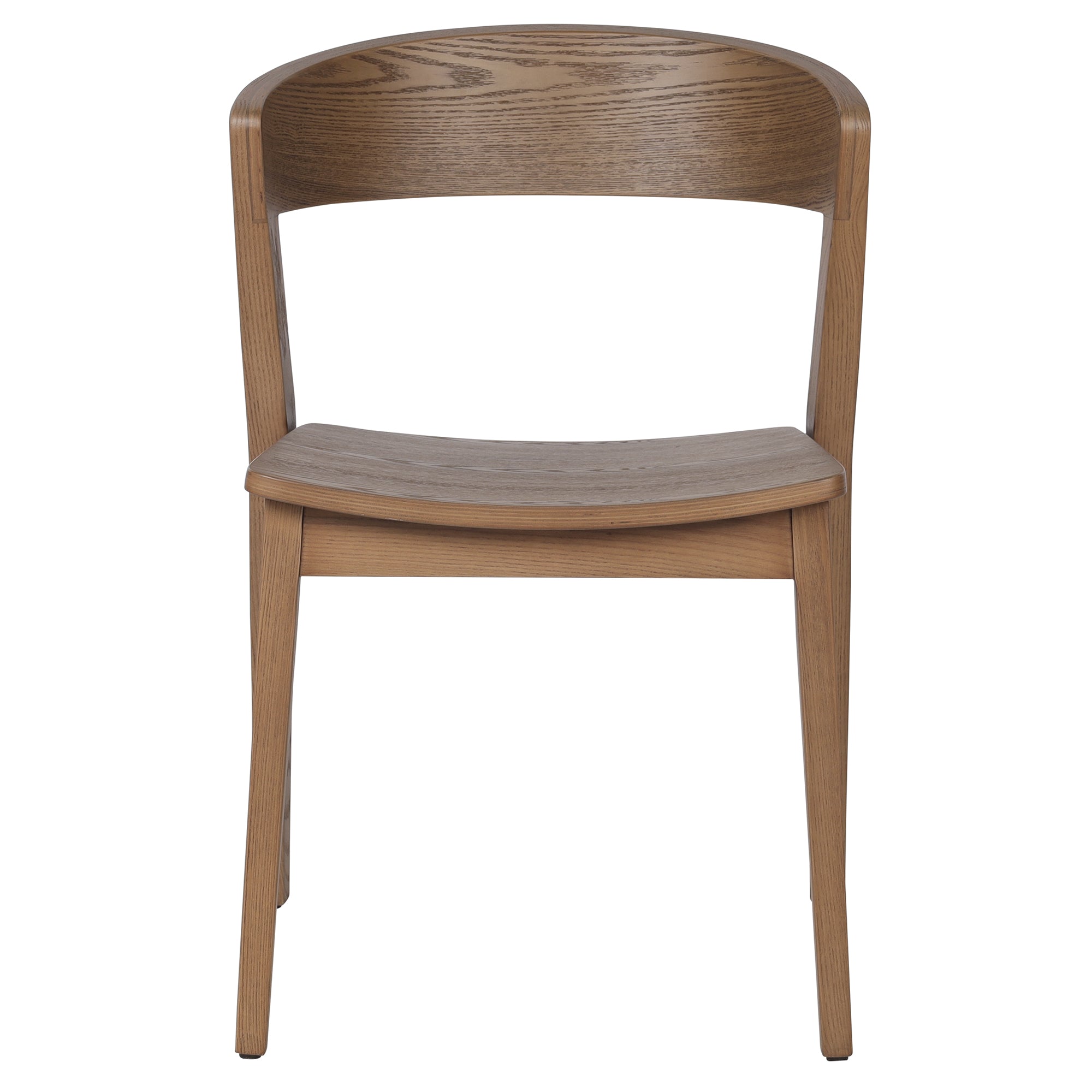 NICCO-DINING CHAIR-WALNUT 2 Pcs