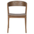 NICCO-DINING CHAIR-WALNUT 2 Pcs