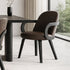 CELEST-DINING CHAIR-BROWN 2 Pcs