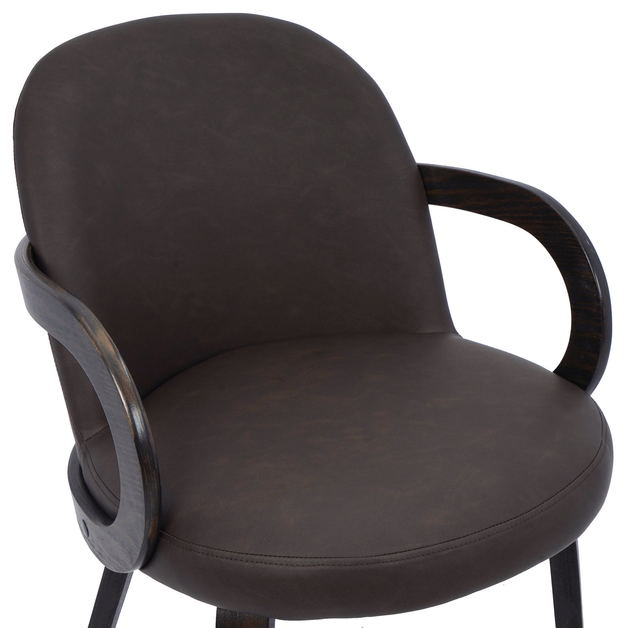 CELEST-DINING CHAIR-BROWN 2 Pcs