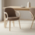 CELEST-DINING CHAIR-DARK TAUPE 2 Pcs