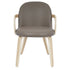 CELEST-DINING CHAIR-DARK TAUPE 2 Pcs