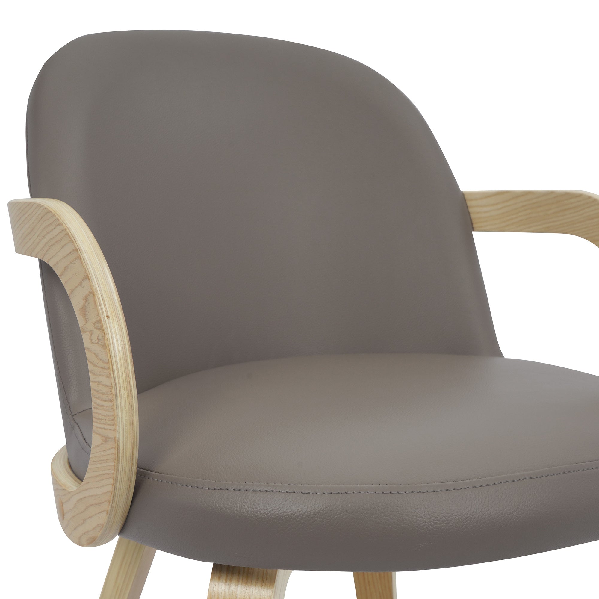 CELEST-DINING CHAIR-DARK TAUPE 2 Pcs