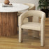 AMARA-DINING CHAIR-BEIGE 2 Pcs