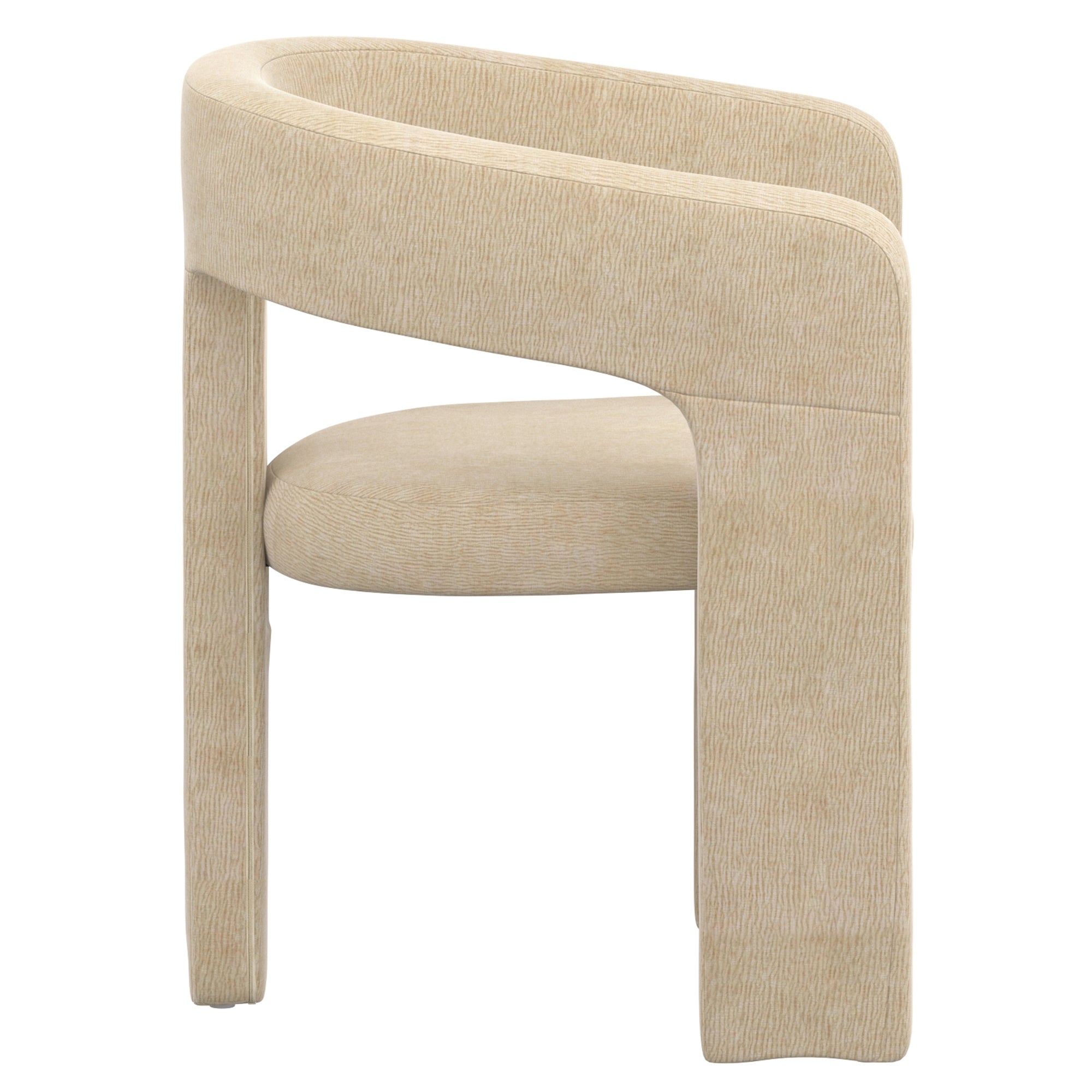 AMARA-DINING CHAIR-BEIGE 2 Pcs