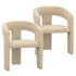 AMARA-DINING CHAIR-BEIGE 2 Pcs