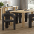 AMARA-DINING CHAIR-CHARCOAL 2 Pcs