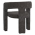 AMARA-DINING CHAIR-CHARCOAL 2 Pcs