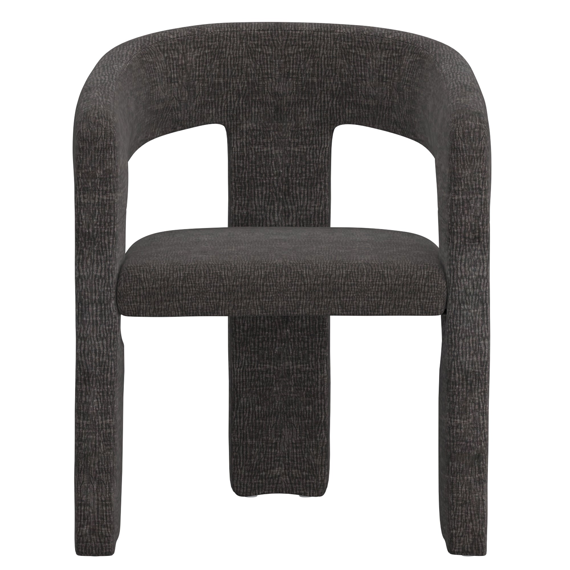 AMARA-DINING CHAIR-CHARCOAL 2 Pcs