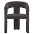 AMARA-DINING CHAIR-CHARCOAL 2 Pcs