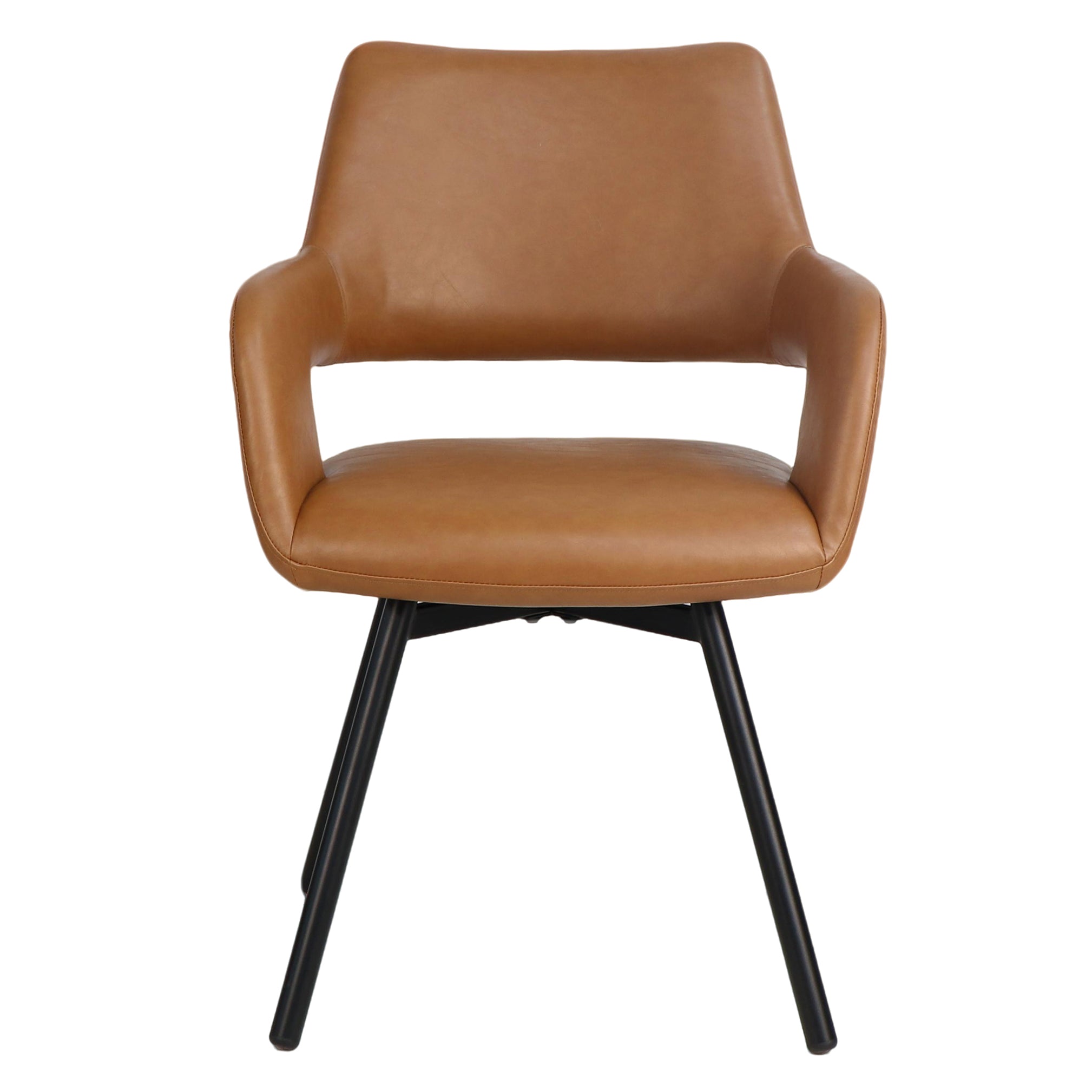 RYDER-DINING CHAIR-CAMEL 2 Pcs