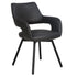RYDER-DINING CHAIR-CHARCOAL 2 Pcs