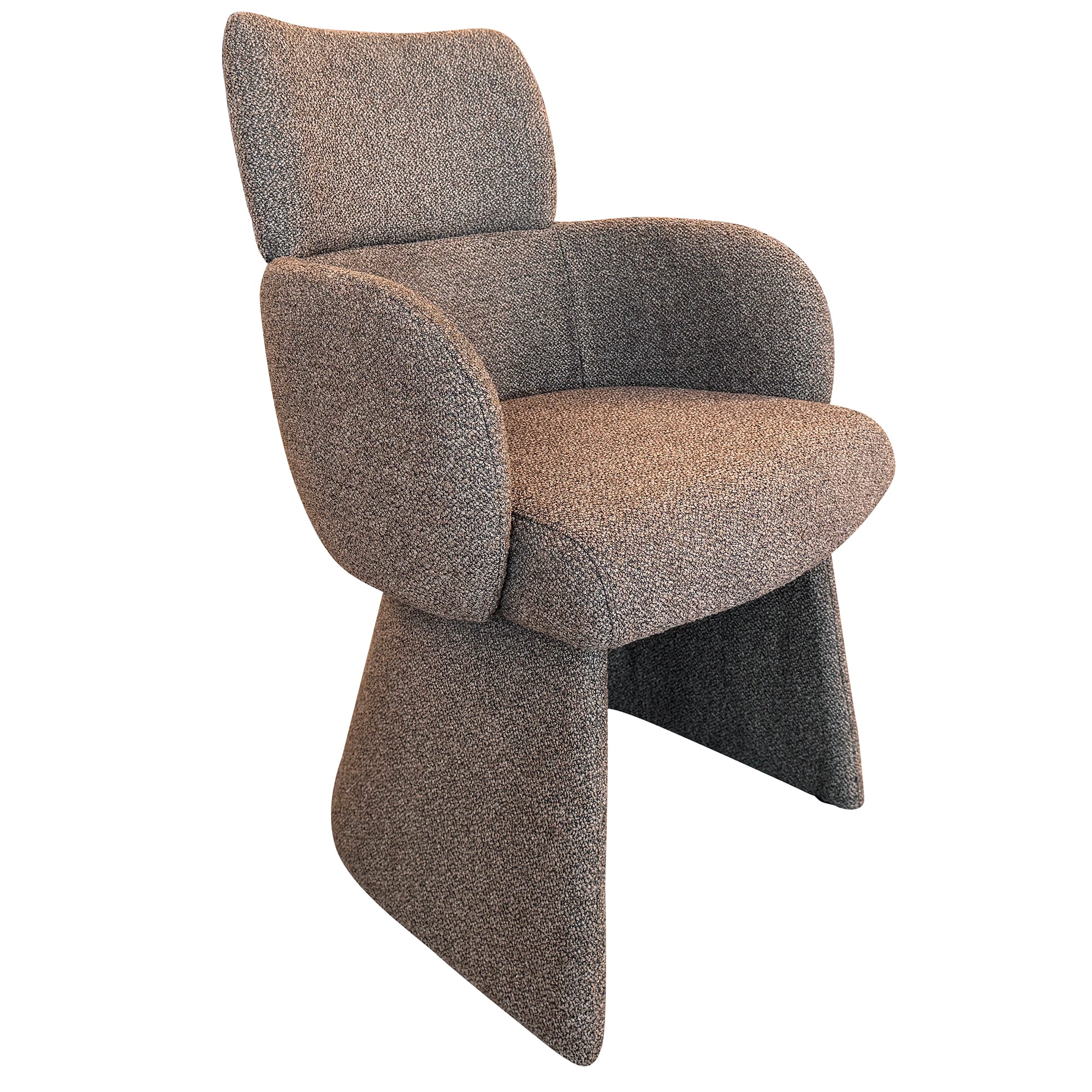 TITANI-DINING CHAIR-BROWN
