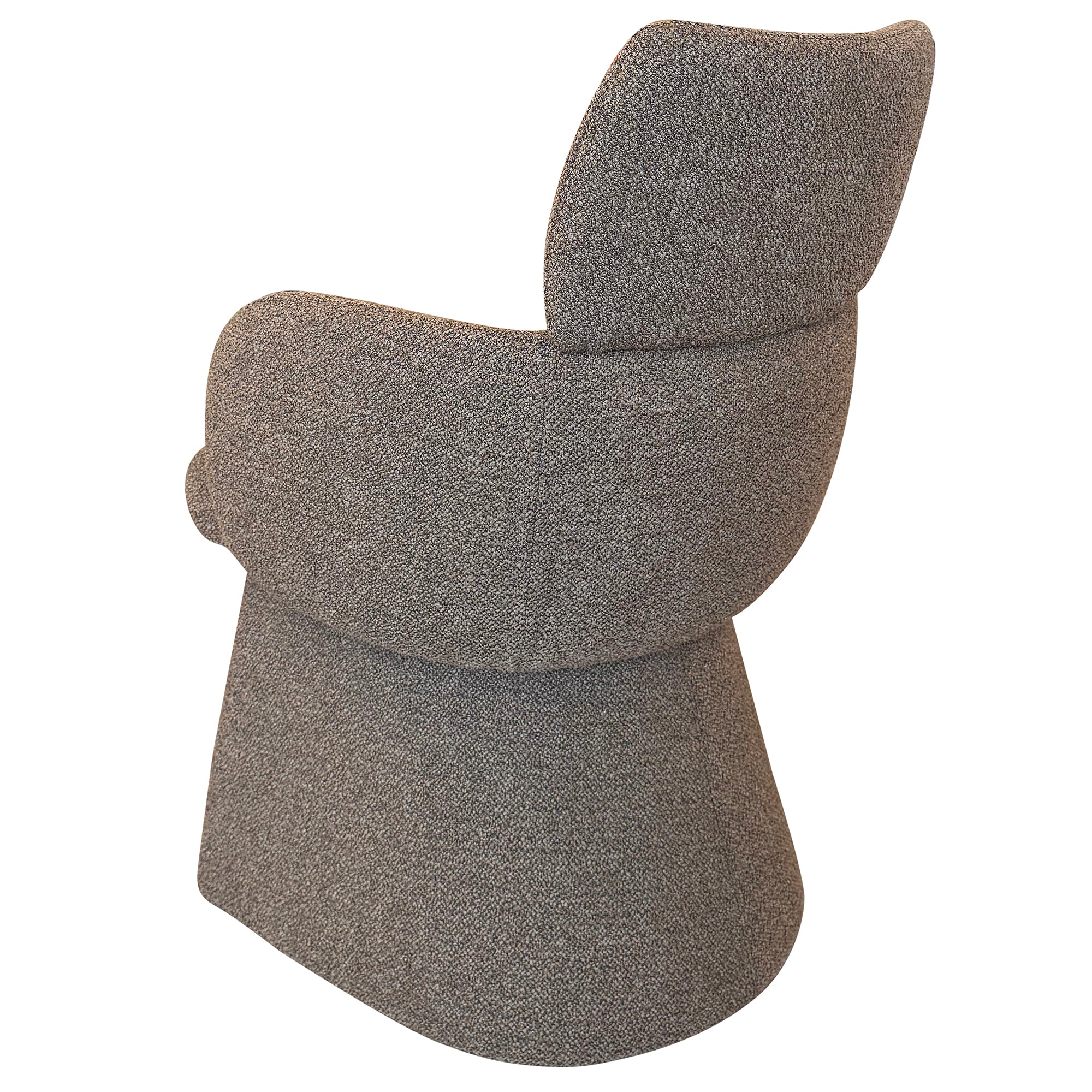 TITANI-DINING CHAIR-BROWN