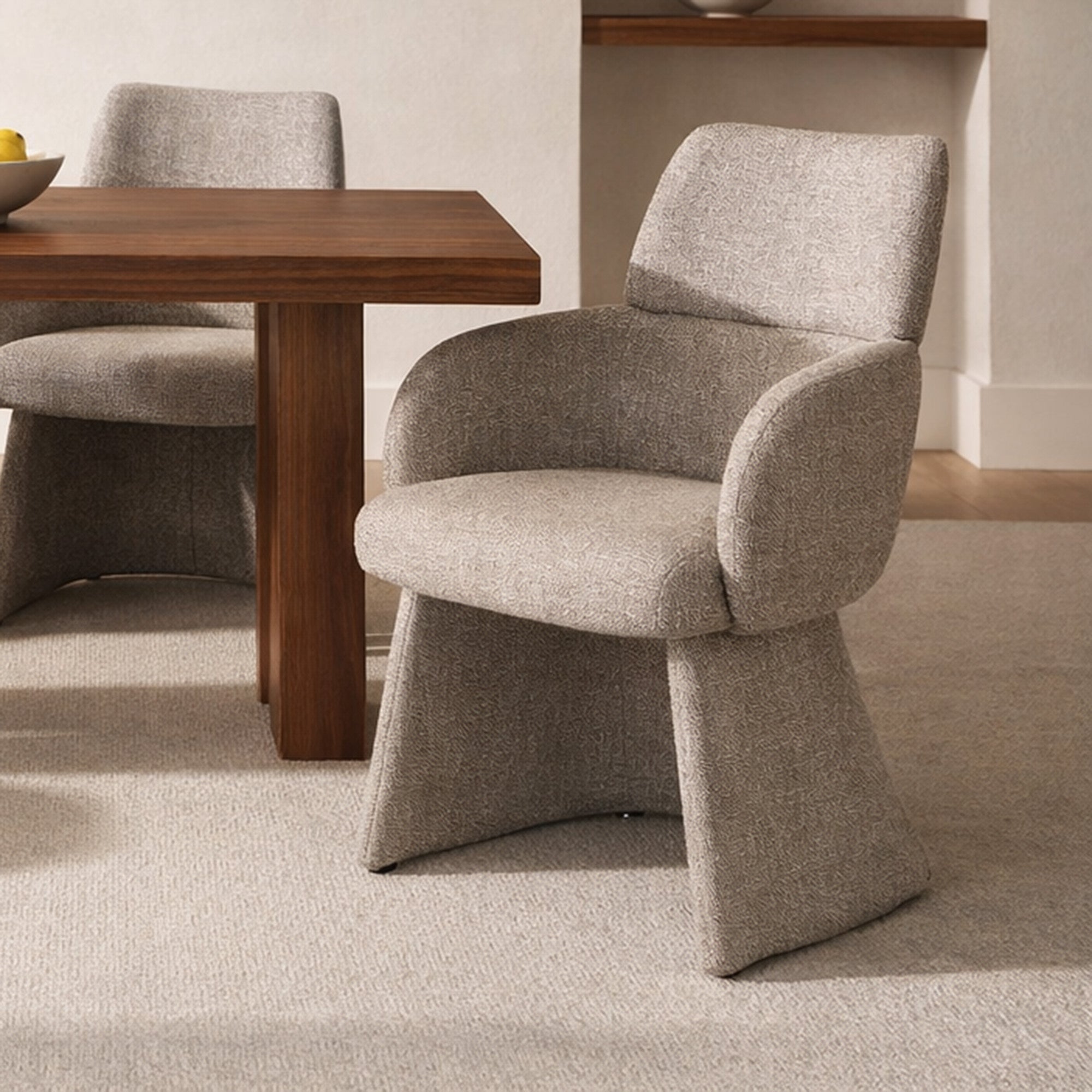 TITANI-DINING CHAIR-BEIGE