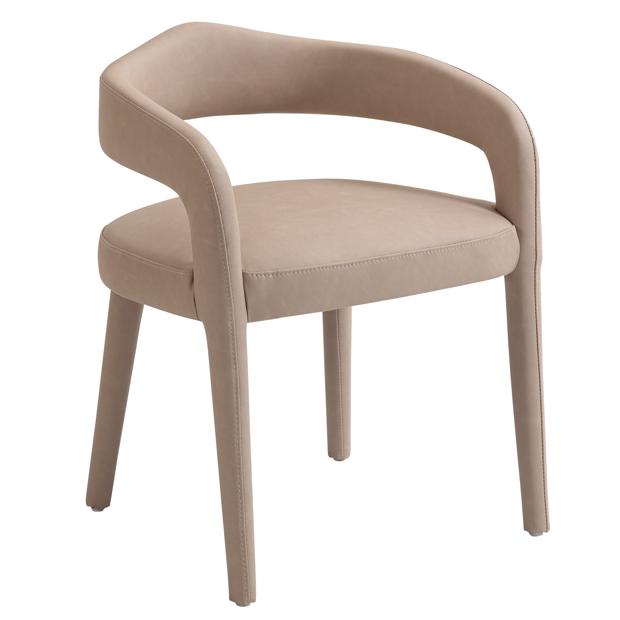 CADEN-DINING CHAIR-BEIGE 2 Pcs