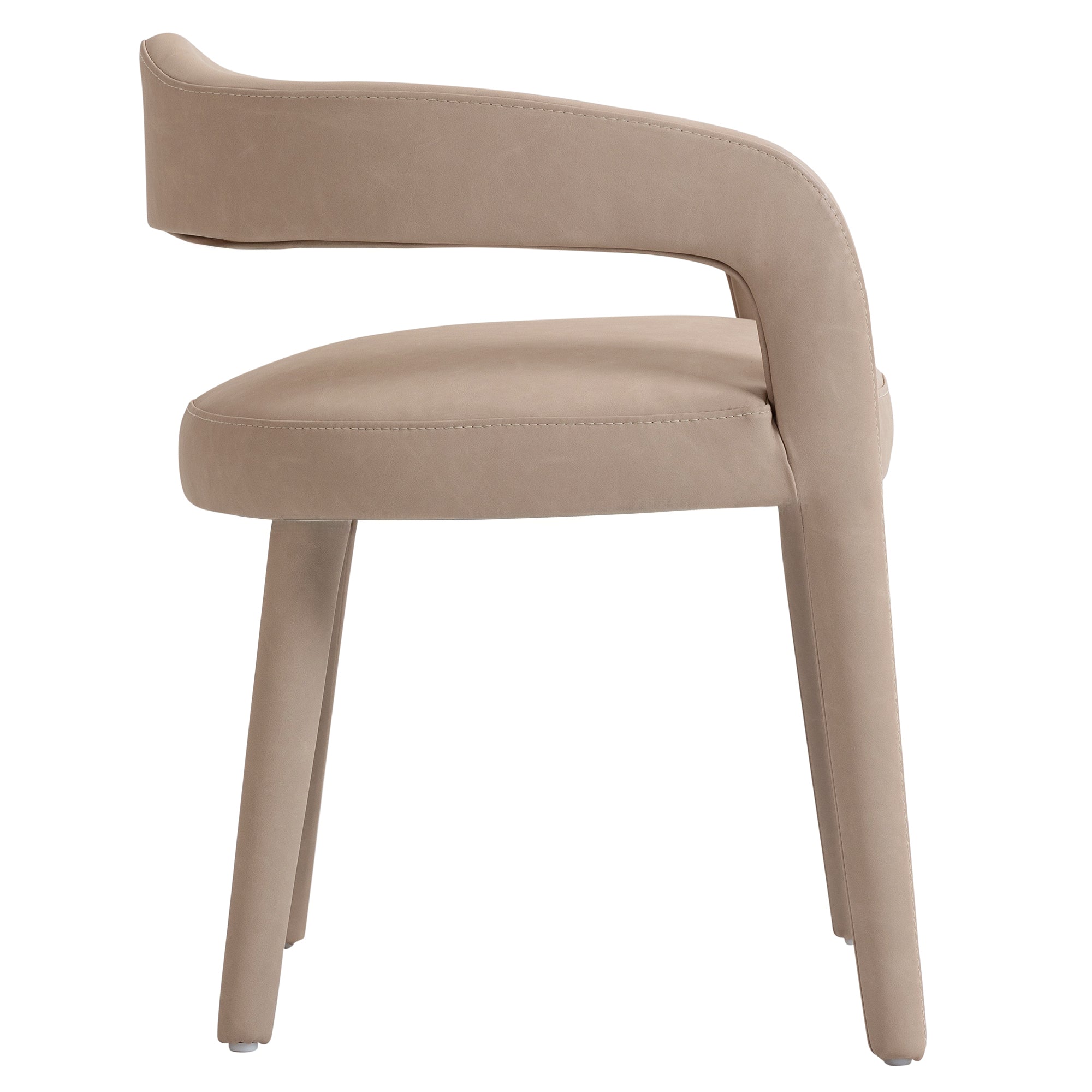 CADEN-DINING CHAIR-BEIGE 2 Pcs