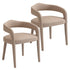 CADEN-DINING CHAIR-BEIGE 2 Pcs
