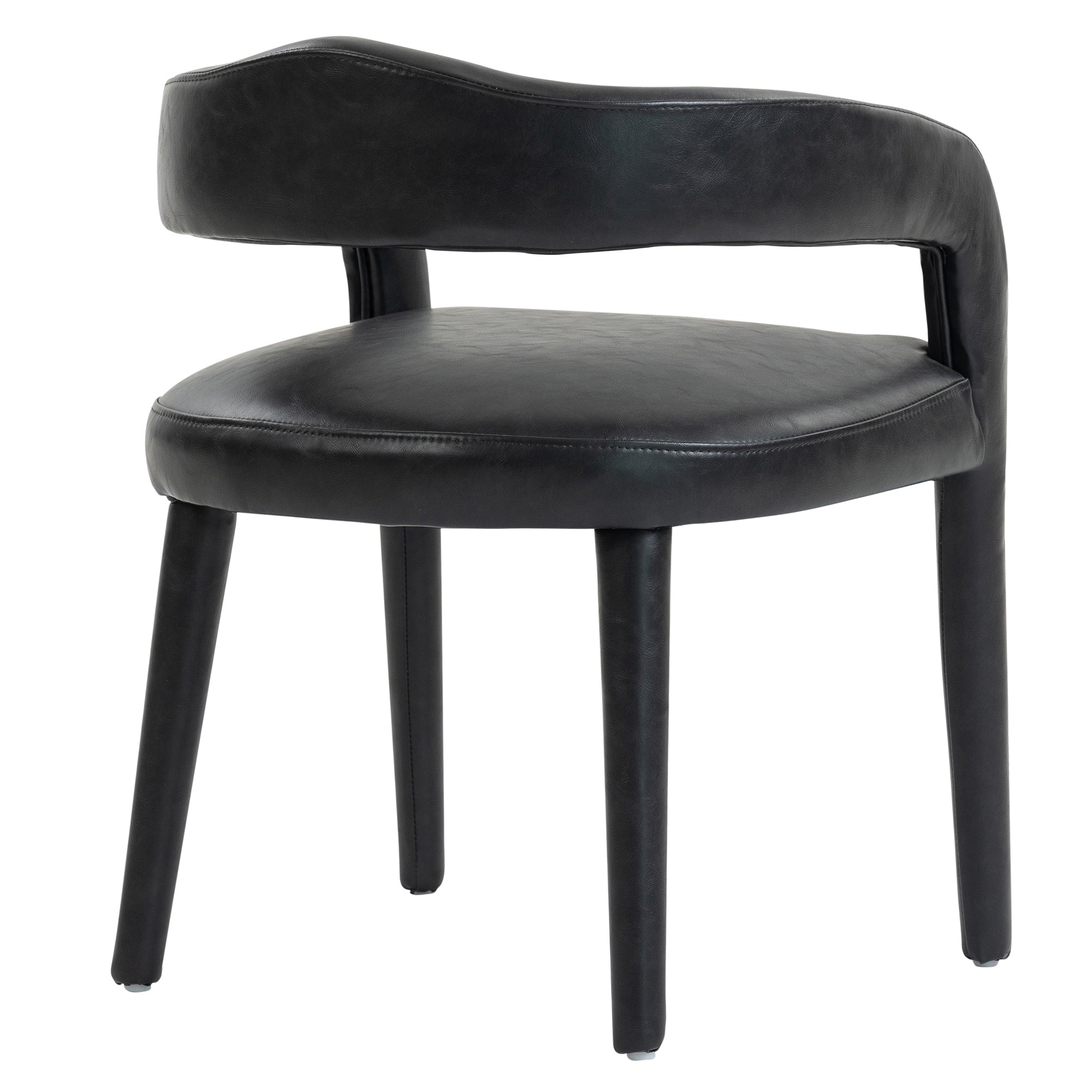 CADEN-DINING CHAIR-CHARCOAL 2 Pcs
