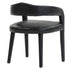 CADEN-DINING CHAIR-CHARCOAL 2 Pcs