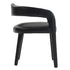 CADEN-DINING CHAIR-CHARCOAL 2 Pcs