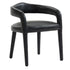 CADEN-DINING CHAIR-CHARCOAL 2 Pcs