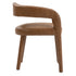 CADEN-DINING CHAIR-SADDLE 2 Pcs