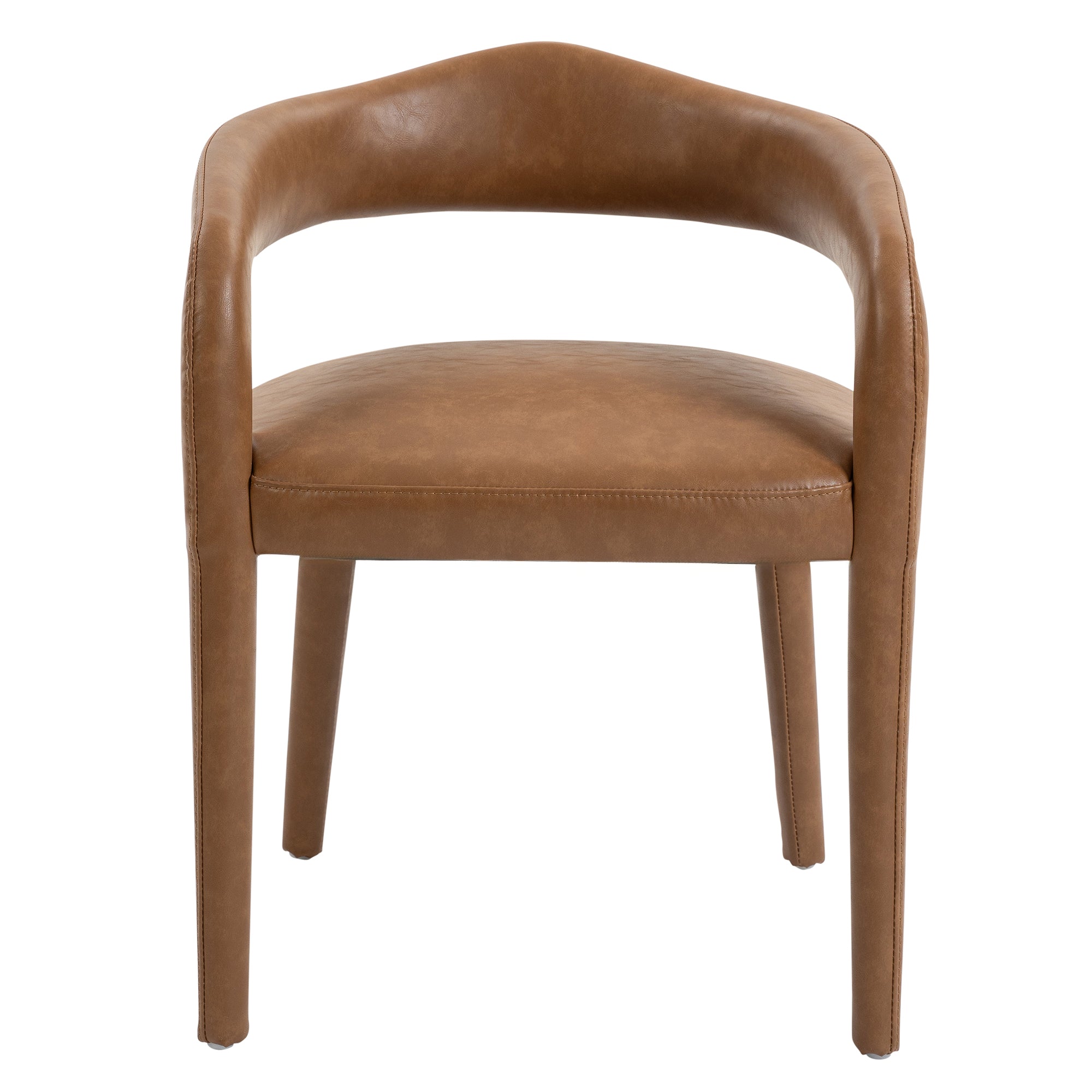 CADEN-DINING CHAIR-SADDLE 2 Pcs