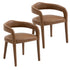 CADEN-DINING CHAIR-SADDLE 2 Pcs